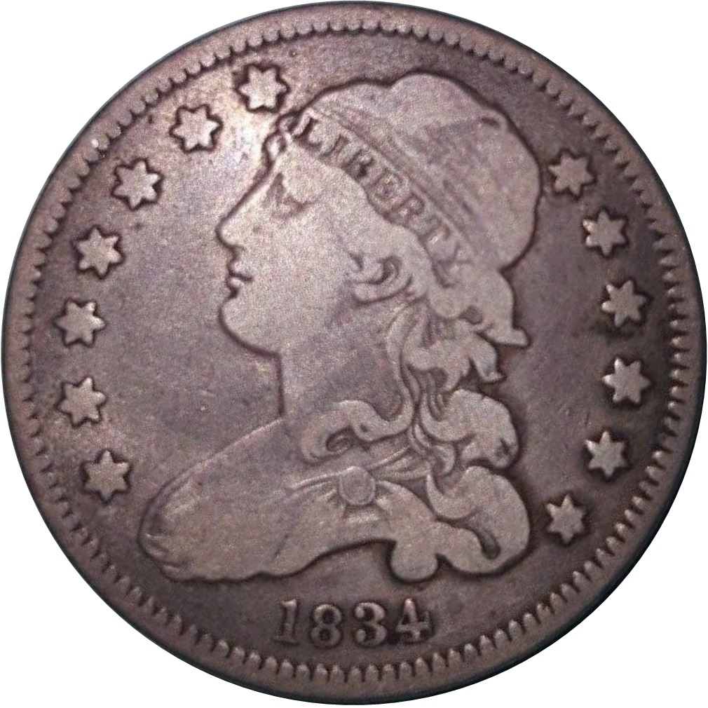 1834-Capped-Bust-Quarter